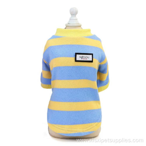 New hot sale winter striped dog sweaters clothes